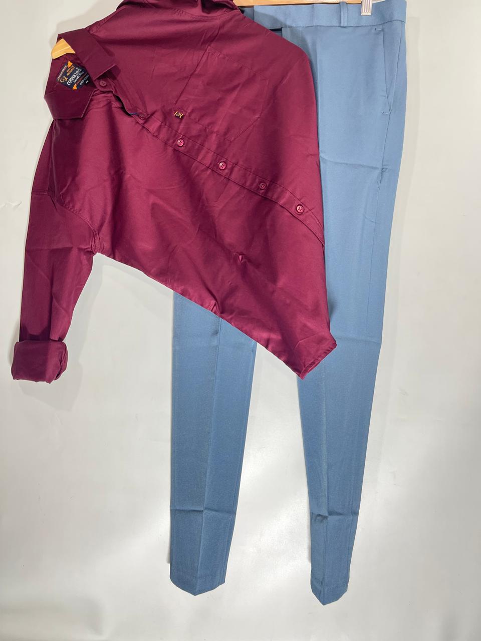 Combo Of Formal Shirt And Pant
