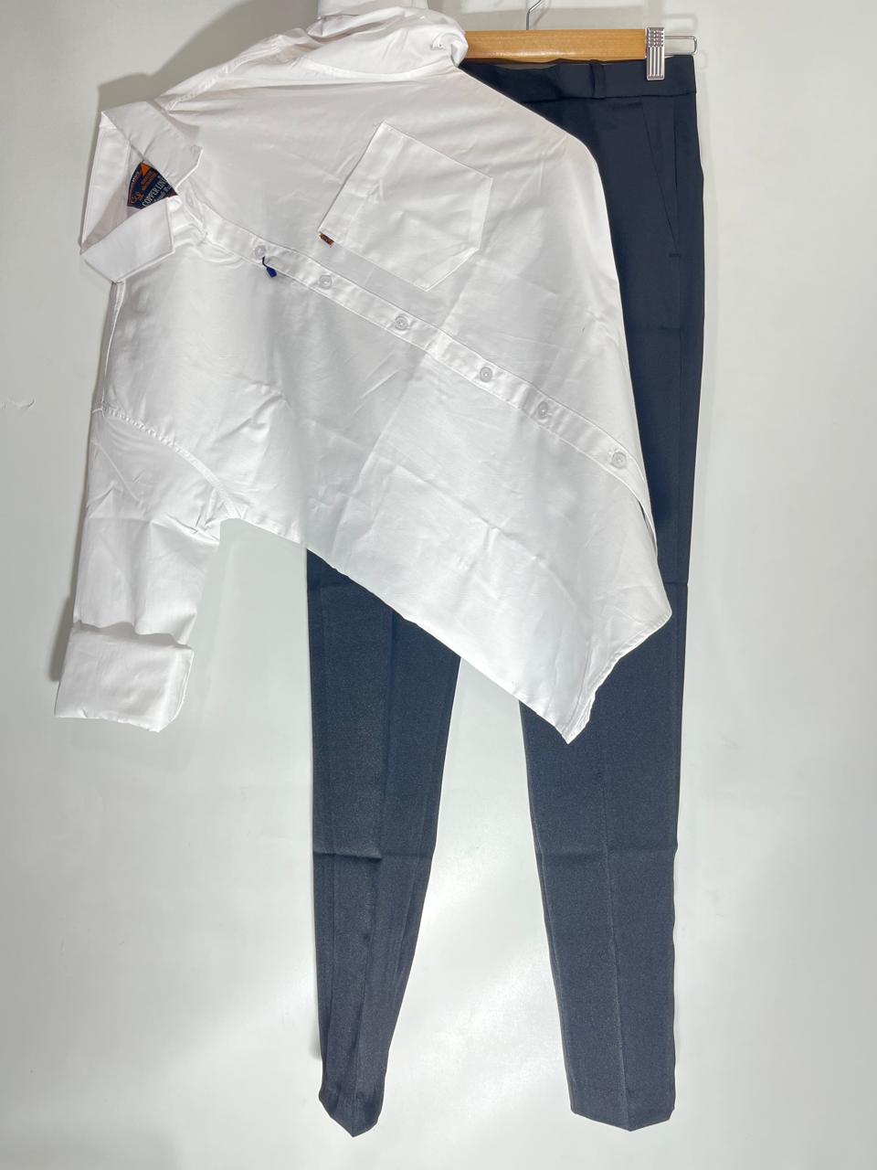 Combo Of White Shirt And Black Pant