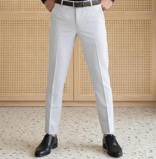 Combo Of Navy Blue Shirt And Grey Pant