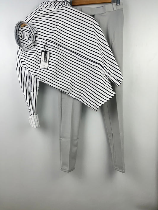 Combo Of Strips Shirt And Pant