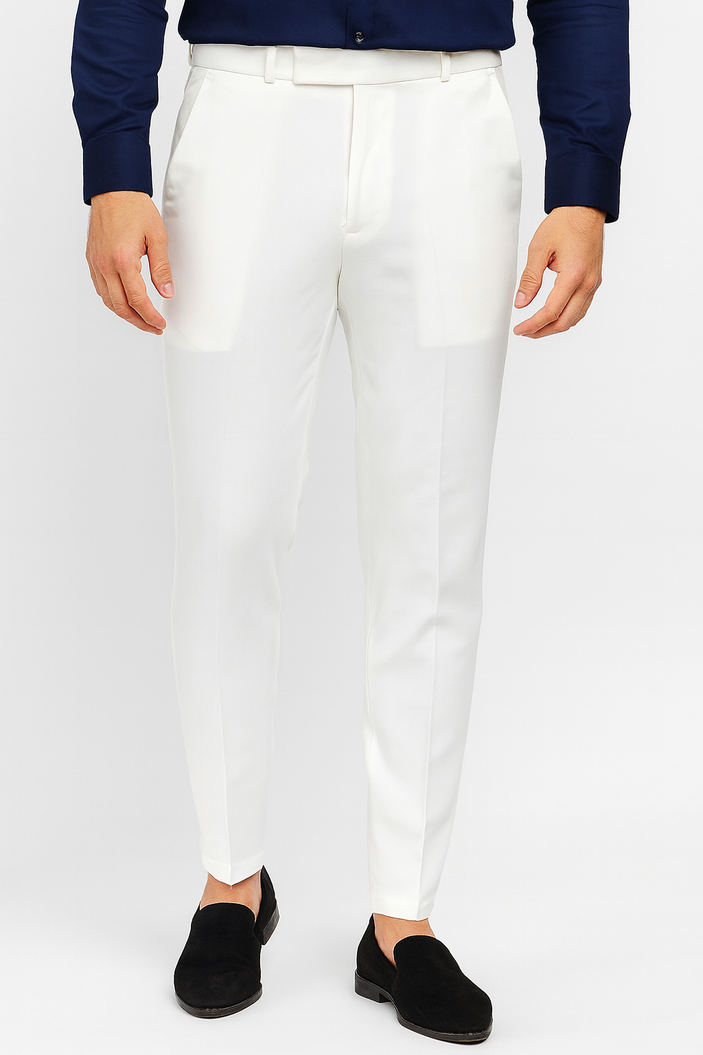 White Formal Pant