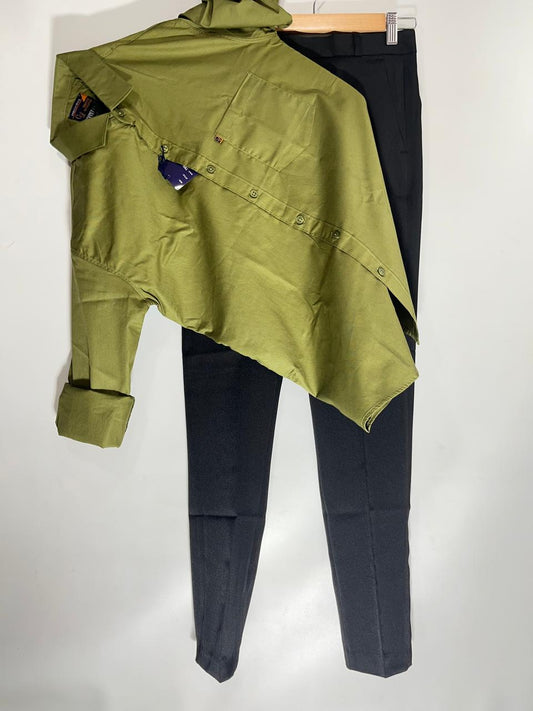 Combo Of Formal Shirt And Black Pant