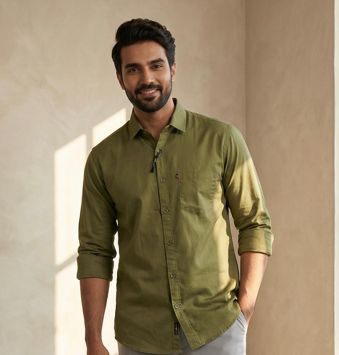 Combo Of Cotton Shirt And Formal Pant