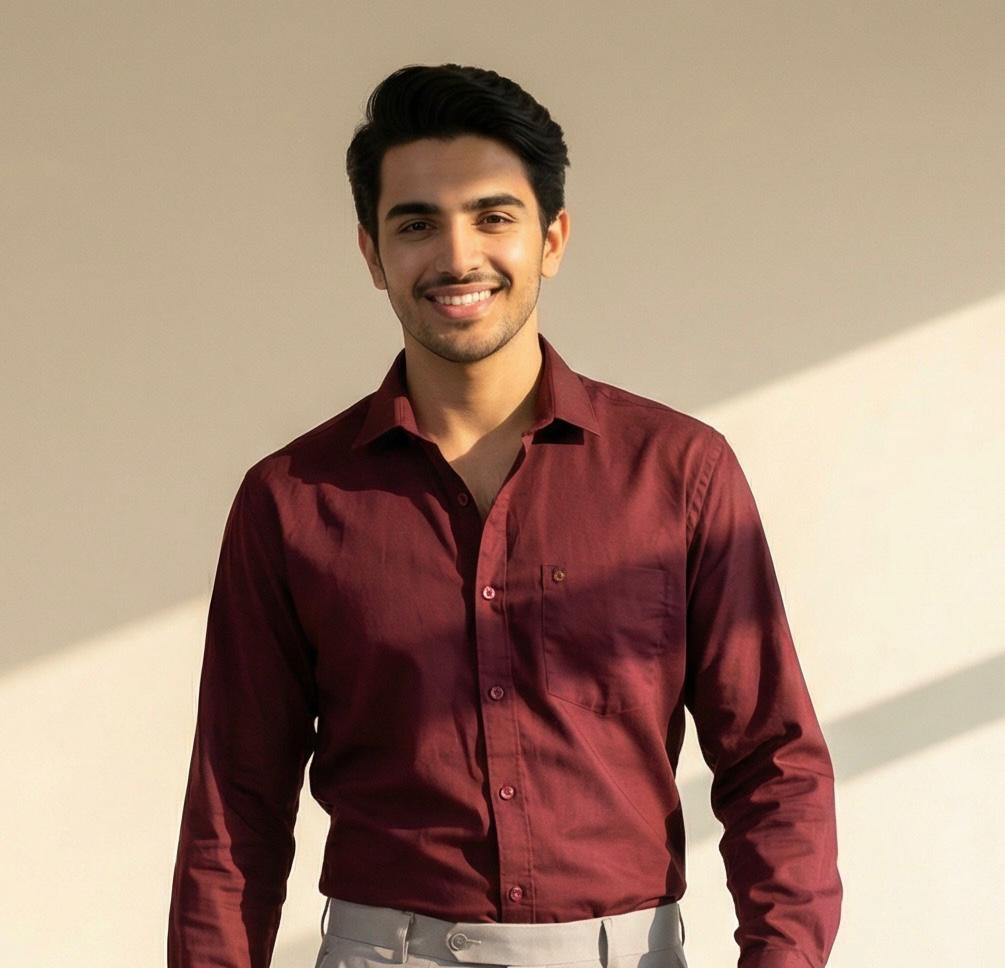 Burgundy Cotton Formal Shirt – Classic Professional Style