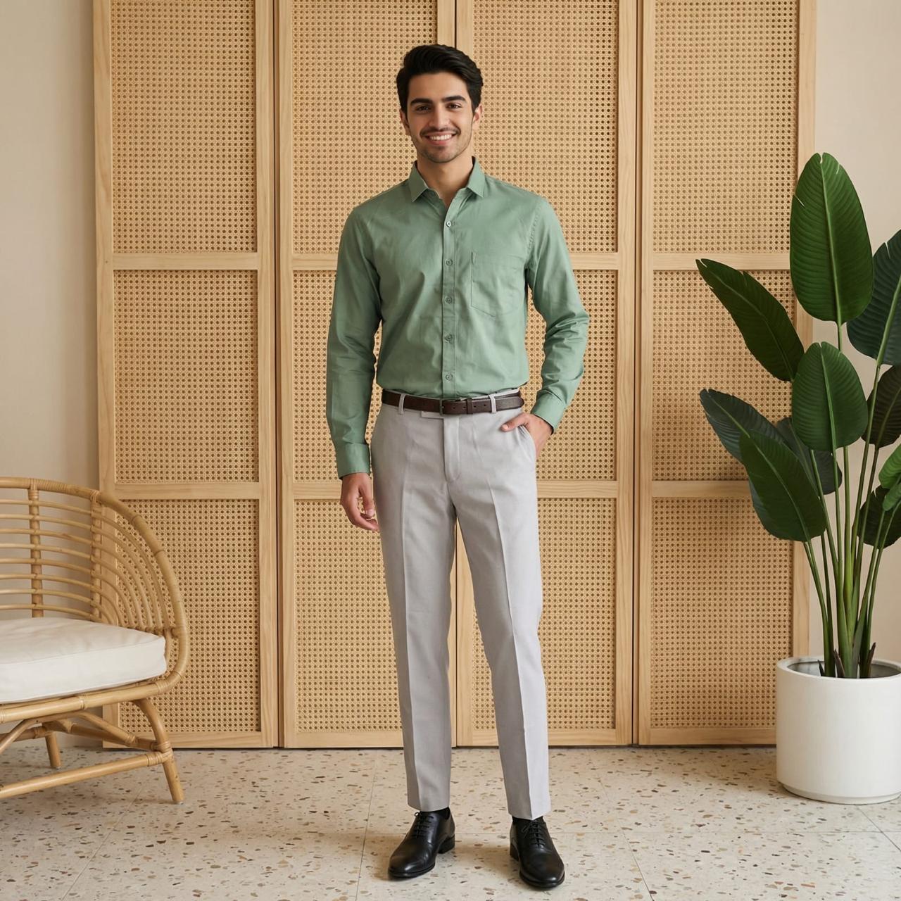 Classic Mint Green & Grey Formal Combo