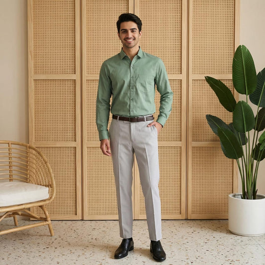 Classic Mint Green & Grey Formal Combo