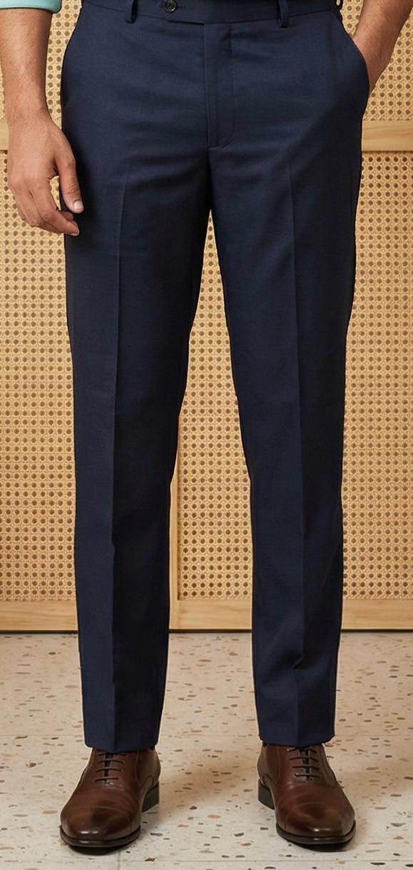 Turquoise & Bottle Green Cotton Premium & Elegant Formal Shirt & Pant For Men