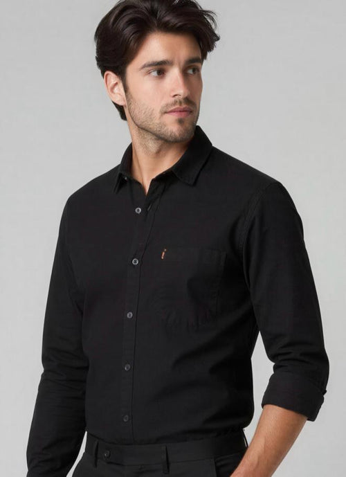 Classic Black Cotton Formal Combo