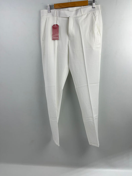 White Formal Pant